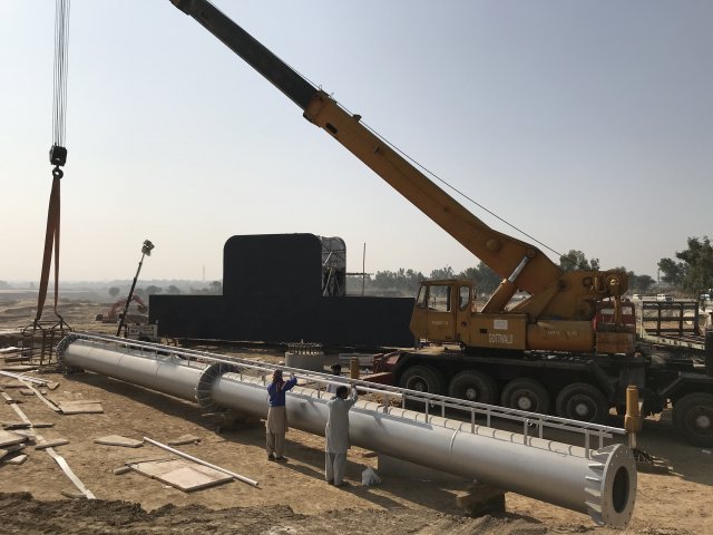 Highest Dual Billboard on Unipole Installed at Eighteen Islamabad